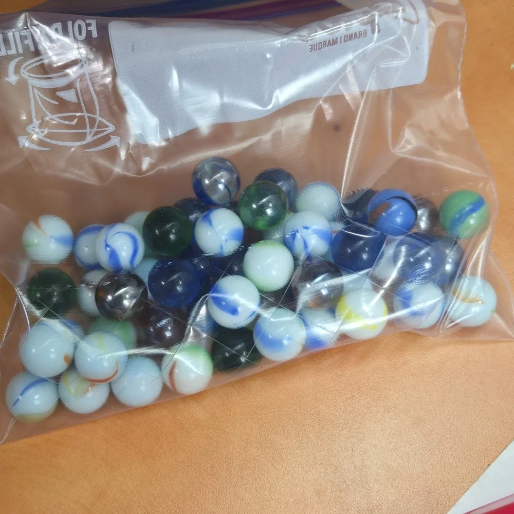 Vtg 1997 Discovery Toys Super Marbleworks Raceway Box COMPLETE 59pc + 50 Marbles